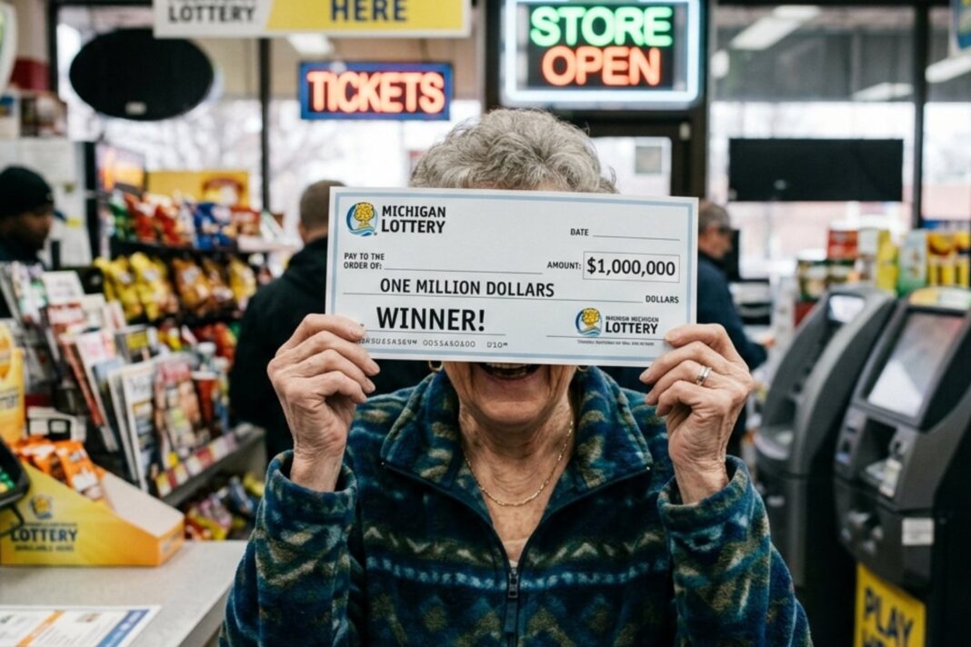 Boleto de lotería King Cashword de Michigan con premio de un millón de dólares