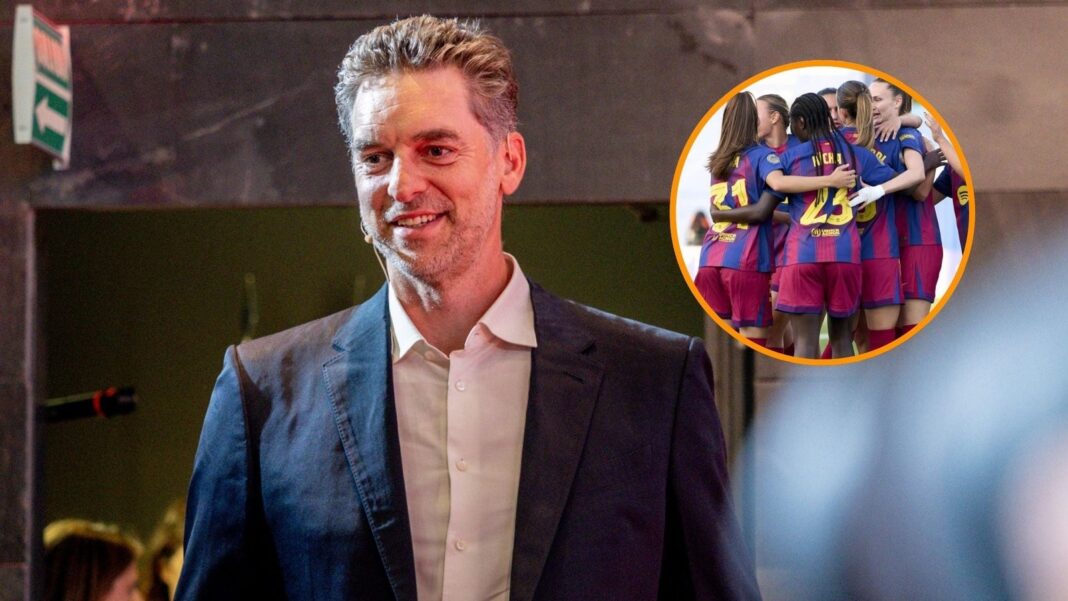 Pau Gasol en un evento deportivo