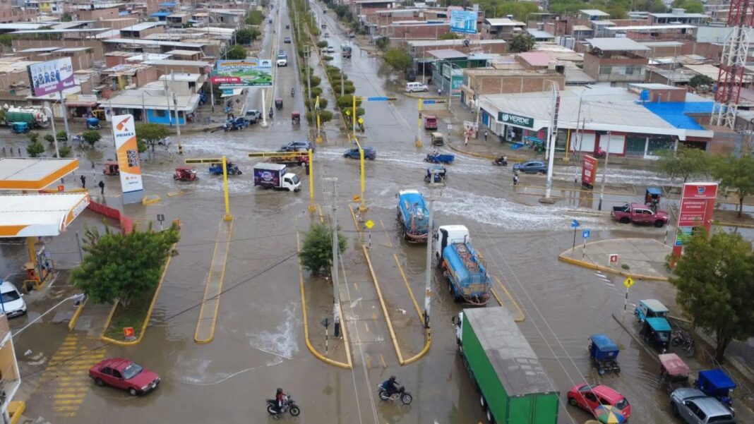 Mapa de riesgo de Piura por el Niño Costero