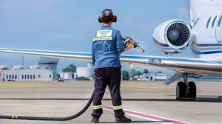 Gráfico de producción de combustible de aviación sostenible