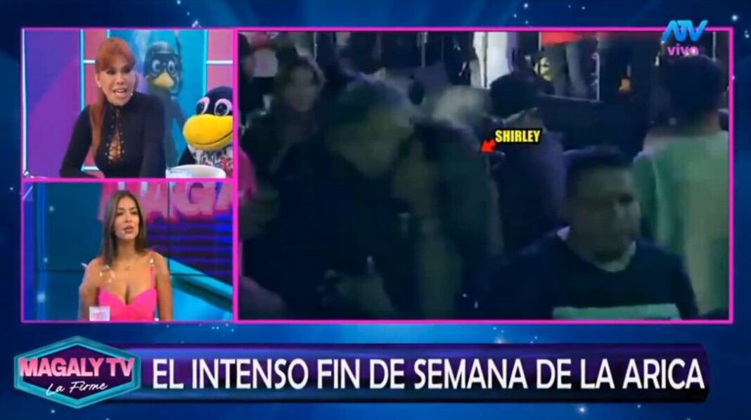 Shirley Arica en entrevista con Magaly Medina
