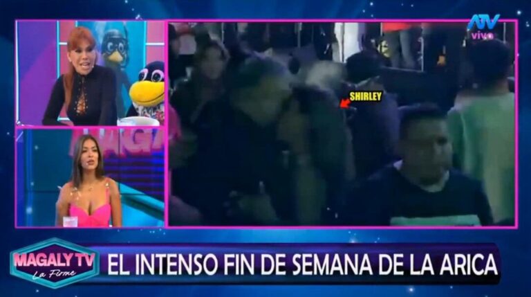 Shirley Arica en entrevista con Magaly Medina