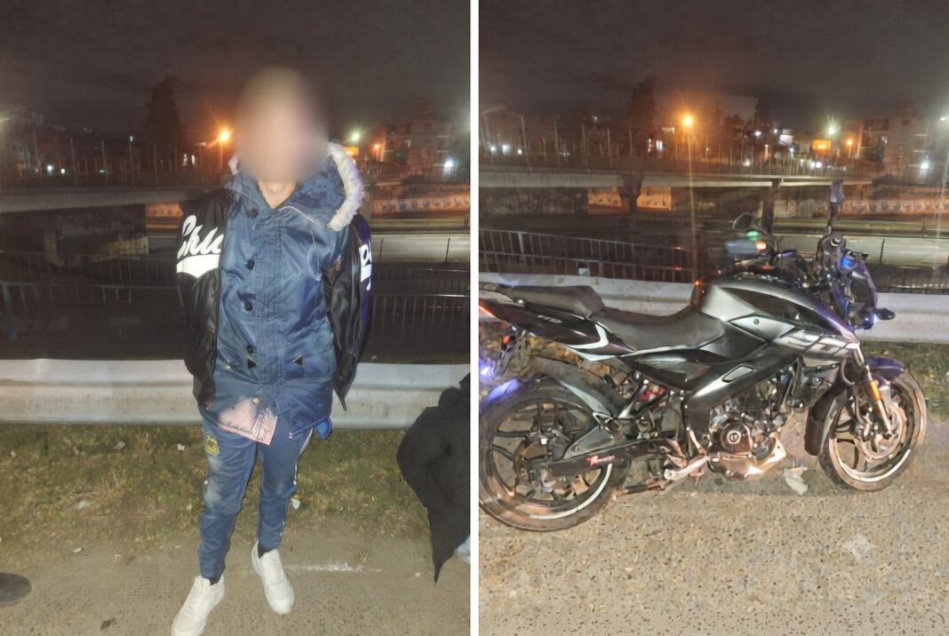 Persecución policial en la avenida General Paz