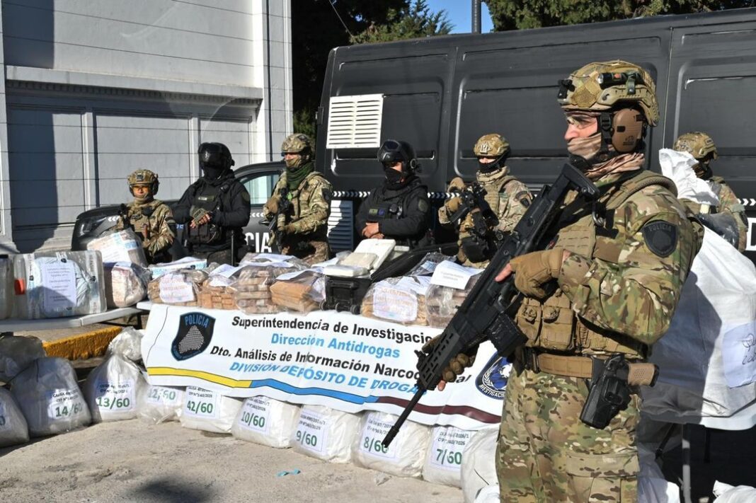 Incineración de droga secuestrada en Buenos Aires
