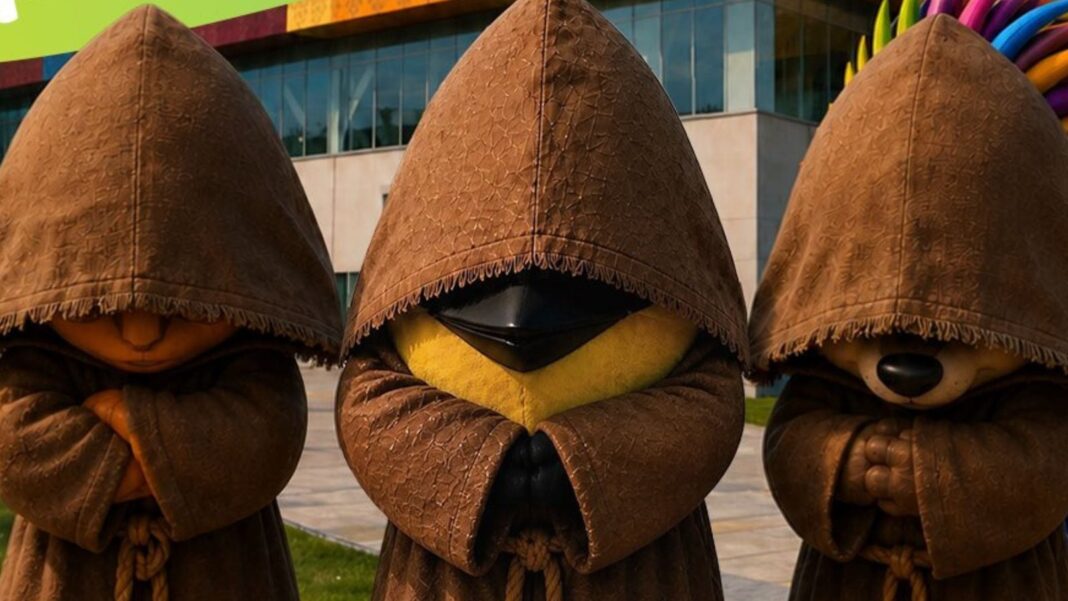Tres mascotas finalistas de los Juegos Panamericanos Lima 2027: Kusi, Rimo y Sisa