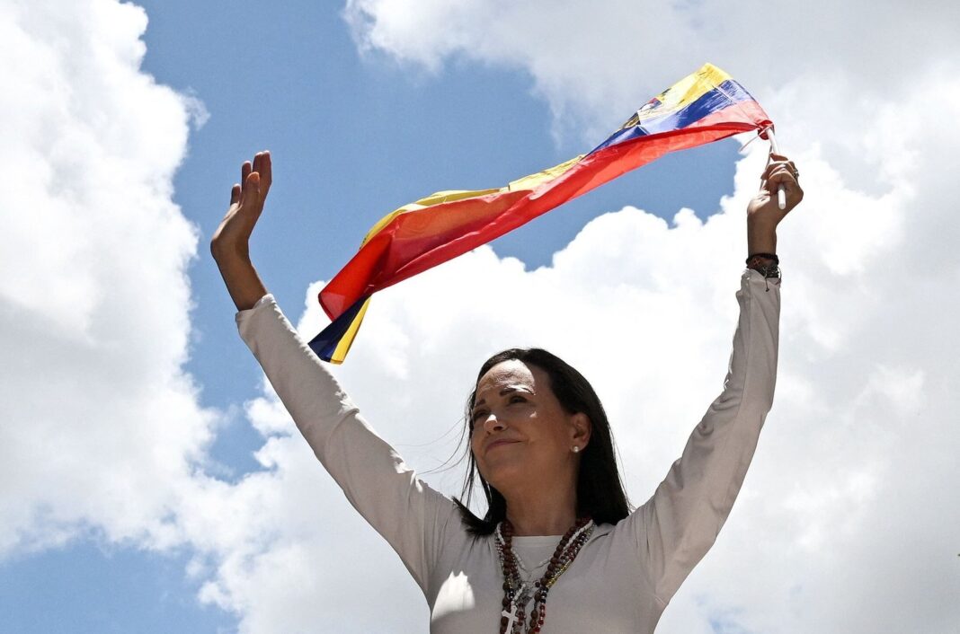 María Corina Machado en declaraciones sobre trabas para regresar a Venezuela