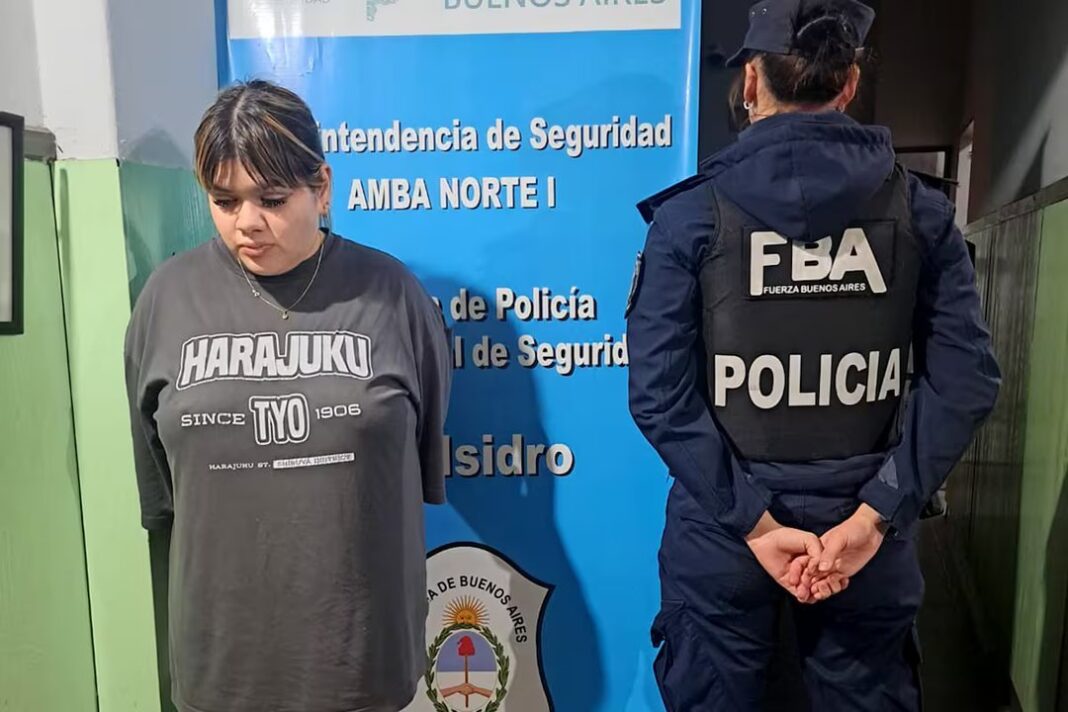 Morena Rial en una audiencia judicial