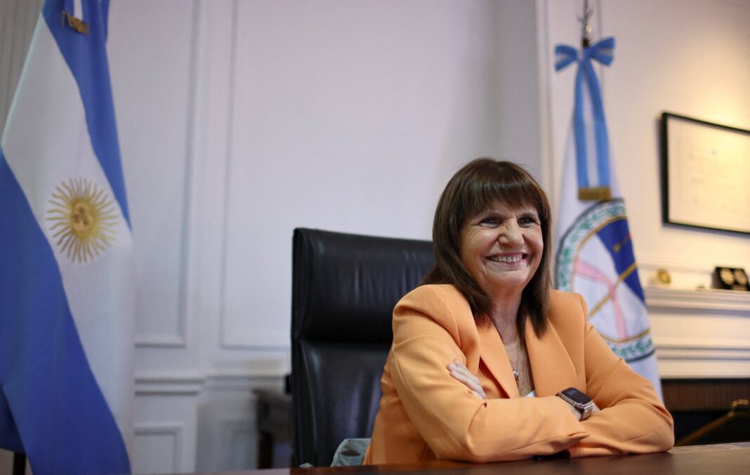 Patricia Bullrich en entrevista