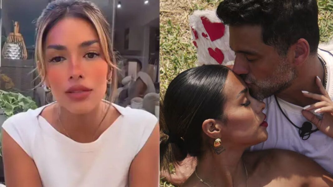 Shirley Arica durante transmisión en vivo en TikTok
