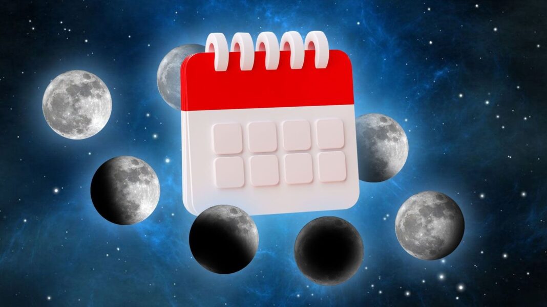 Fases de la luna en agosto de 2026