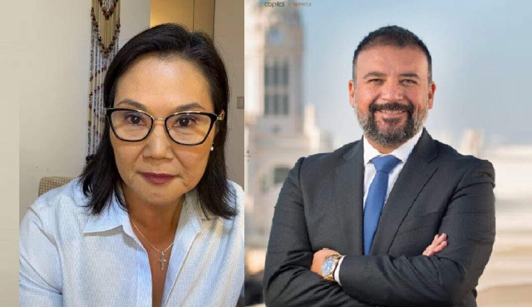 Keiko Fujimori, presidenta de Perú