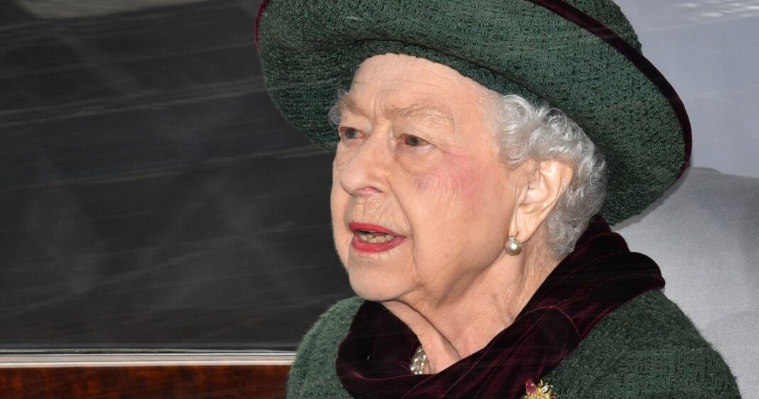 Reina Isabel II durante un discurso