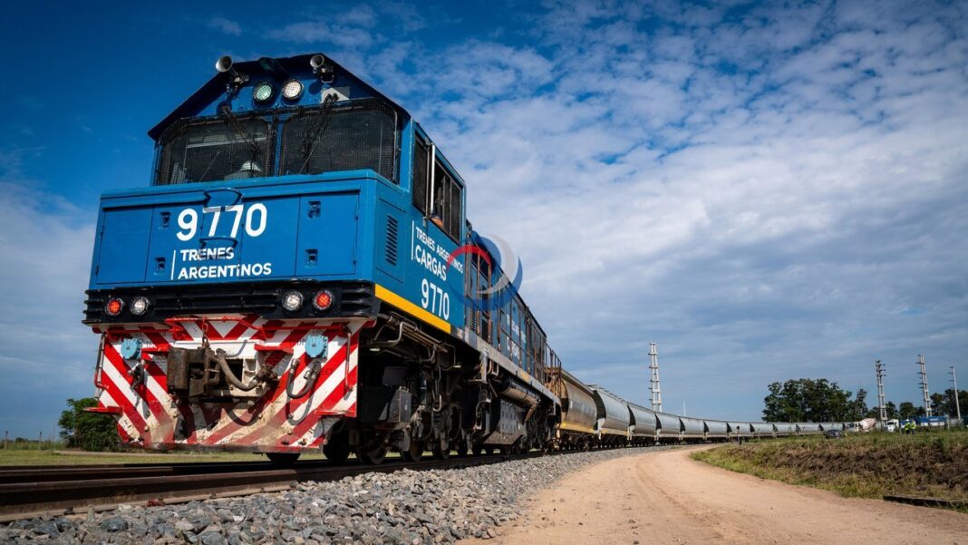 Tren de carga de Belgrano Cargas