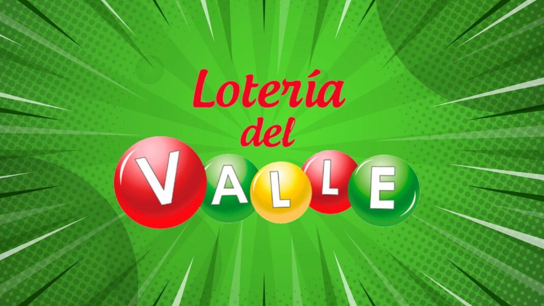Boleto de la Lotería del Valle con el número ganador 2618, serie 233