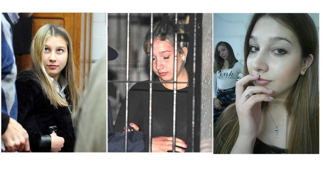 Nahir Galarza en una audiencia judicial