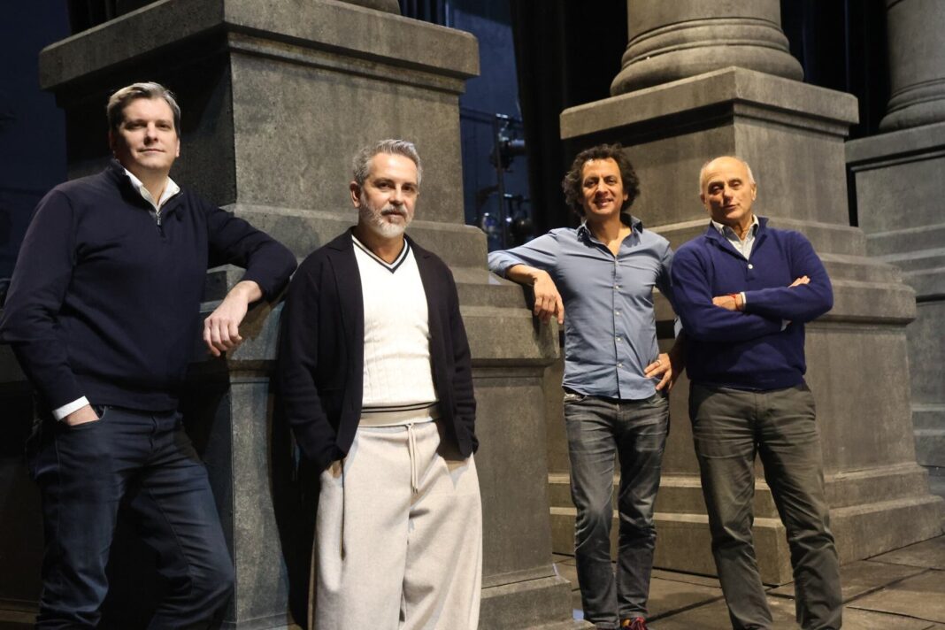 Escenografía de la ópera Otello en el Teatro Colón