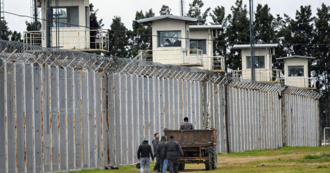 Vista exterior de la unidad penal de Piñero