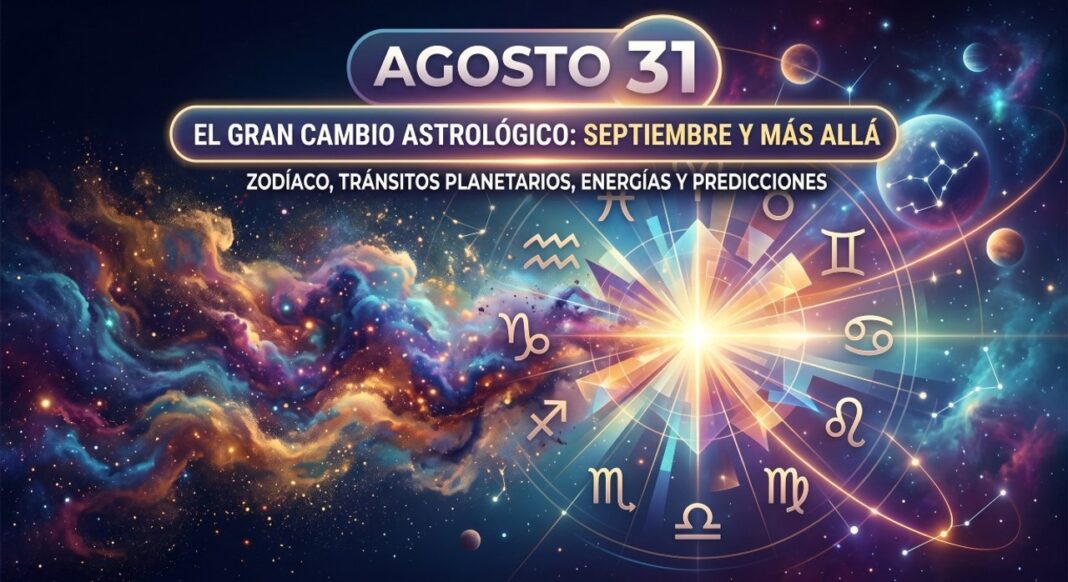 Ilustración de los doce signos del zodíaco con fondo estelar