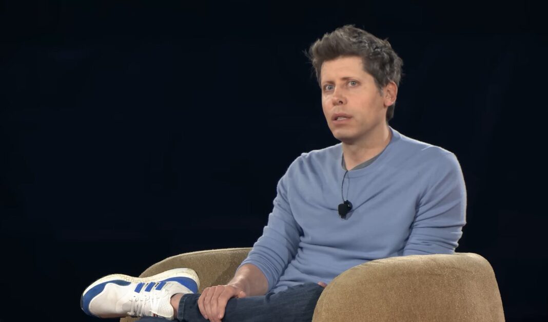 Sam Altman, CEO de OpenAI, en una entrevista sobre inteligencia artificial y trabajo