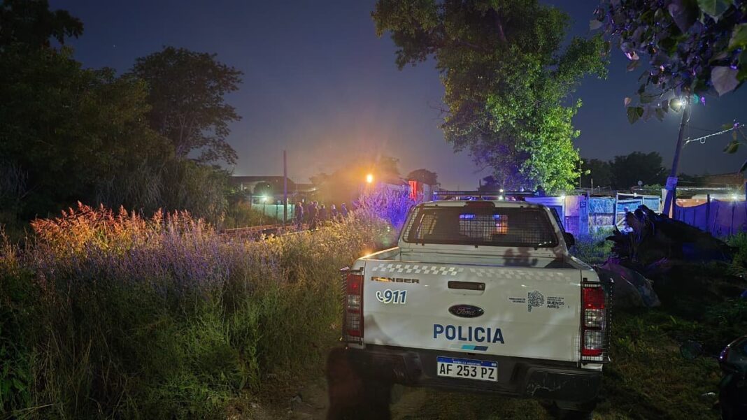 Cinta policial en una vivienda en San Nicolás
