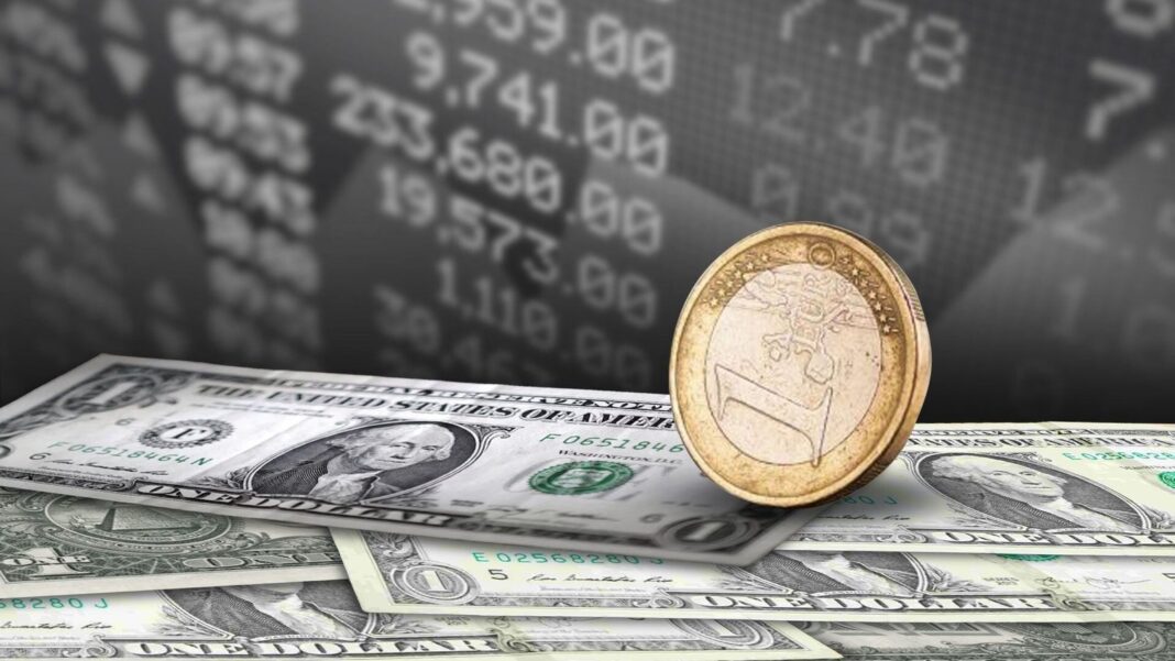 Gráfico del tipo de cambio euro dólar