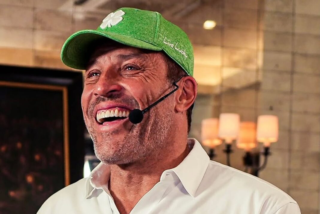 Tony Robbins en una conferencia