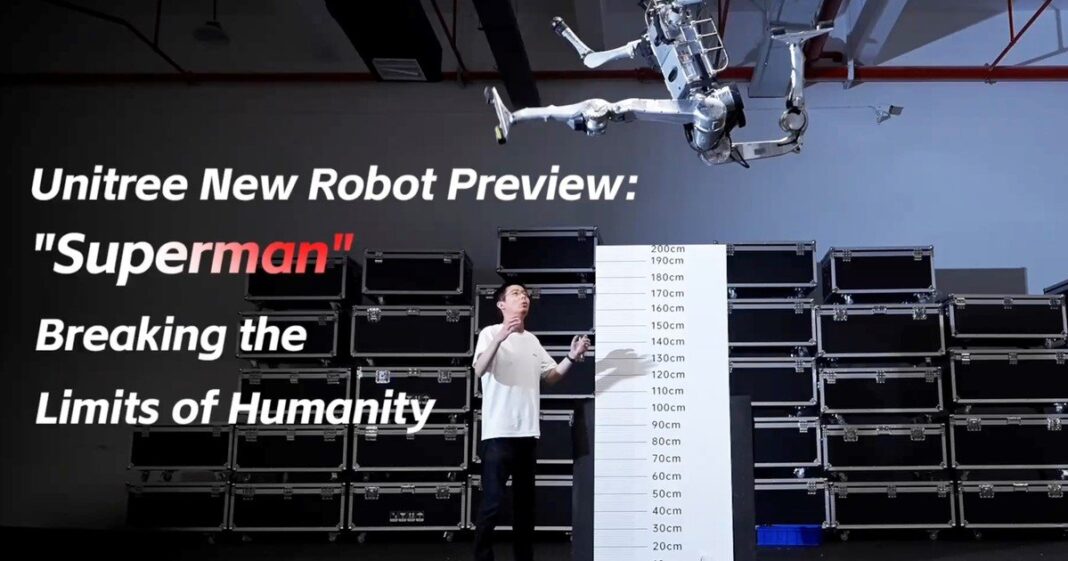 Robot humanoide Superman de Unitree Robotics