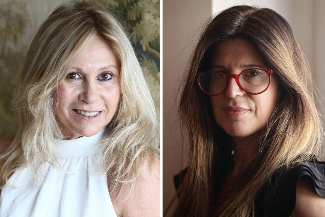 Ana Rosenfeld y Elba Marcovecchio en el programa La Noche de Mirtha