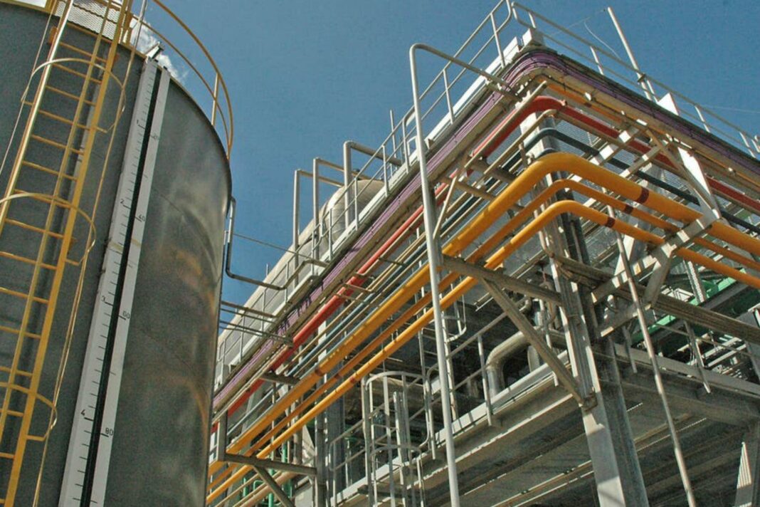 Planta de producción de biodiésel en Argentina