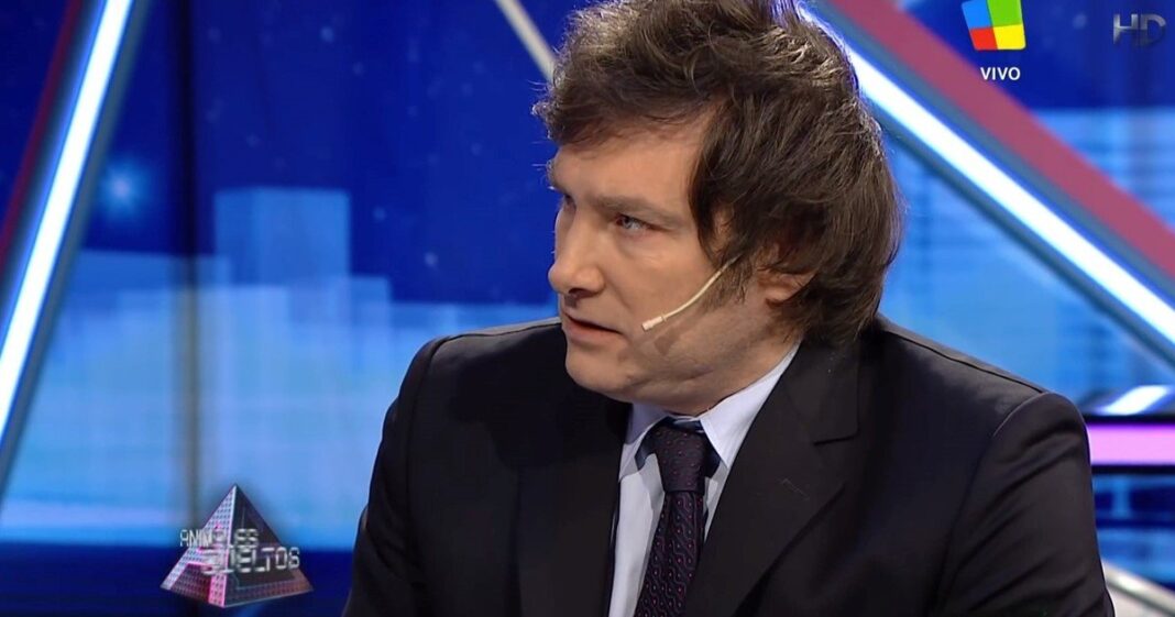 Javier Milei en el programa Animales Sueltos en 2016