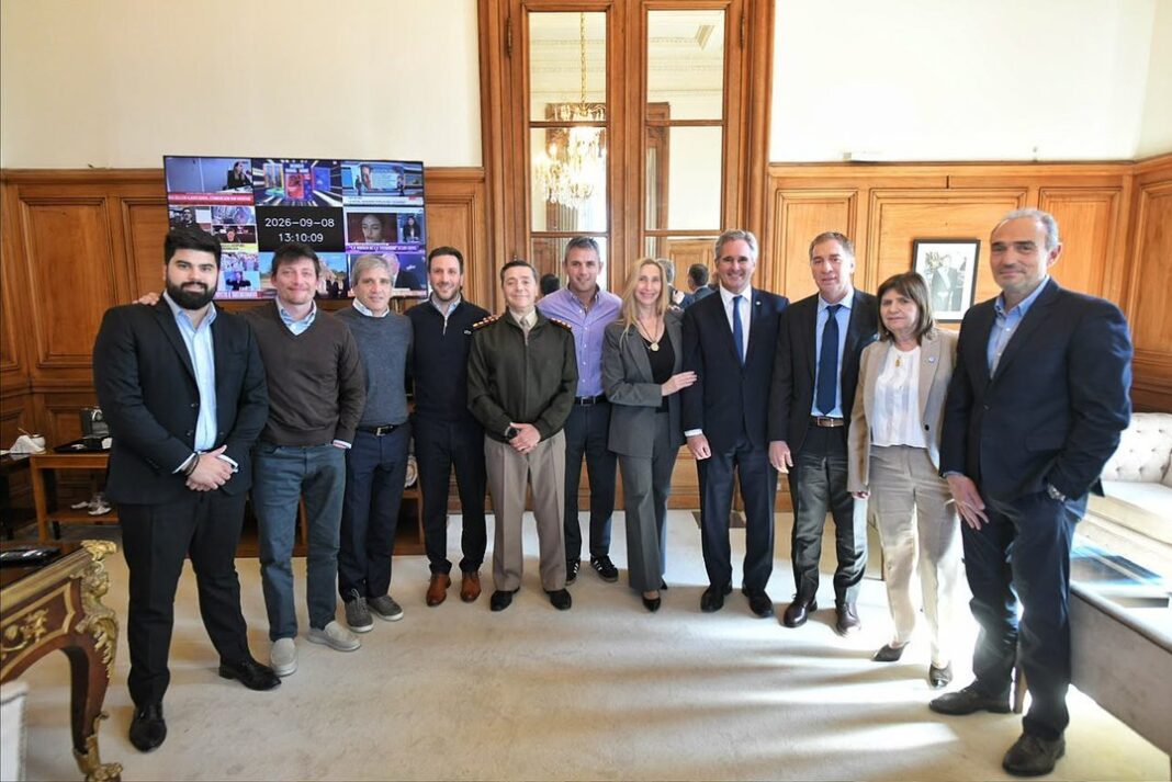 Reunión de la mesa política del oficialismo en Buenos Aires