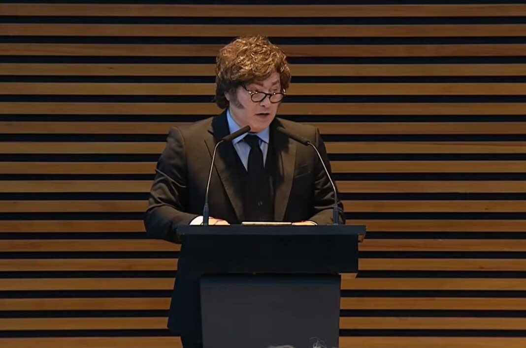 Javier Milei en vivo