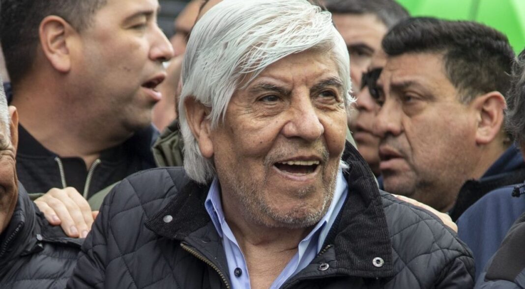 Hugo Moyano, secretario general del Sindicato de Camioneros