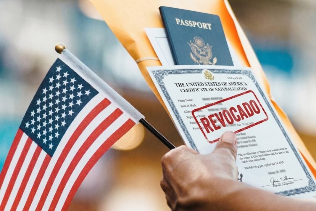Sello oficial del Servicio de Ciudadanía e Inmigración de Estados Unidos (Uscis)