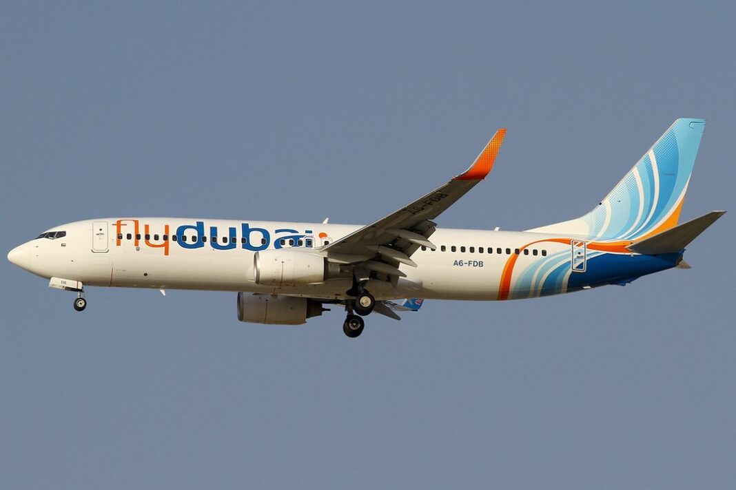 Avión de Flydubai