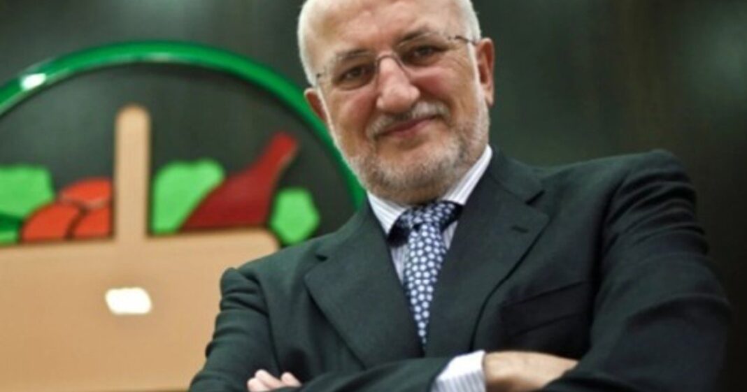 Juan Roig, presidente de Mercadona, durante una declaración pública