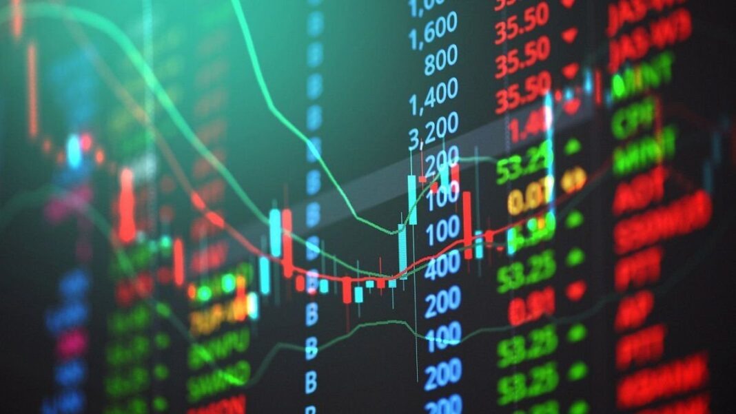 Gráfico de la evolución del riesgo país y el S&P Merval